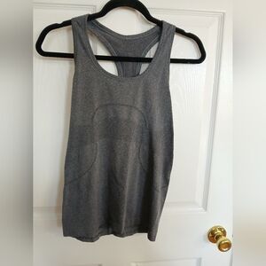lululemon Gray Tank Athletic Gym Workout Size Small